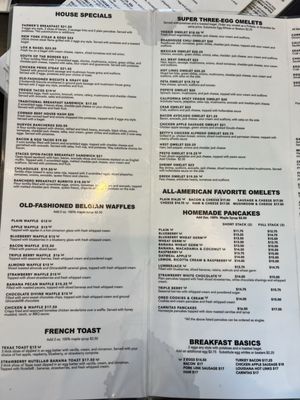 Menu photo 1 Stacks Morgan Hill, CA