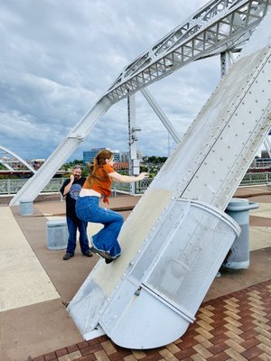 John Seigenthaler Pedestrian Bridge by null