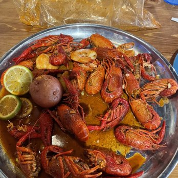The Juicy Seafood - Crawfish, shrimp, corn and potato - Seafood Near Me - Hallandale Beach, Florida The Juicy Seafood - Crawfish, shrimp, corn and potato - Seafood Near Me - Hallandale Beach, Florida