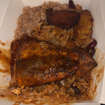 Yard Cooked Dishes - Jerk Salmon Meal - Caribbean Near Me - Charlotte, North Carolina Yard Cooked Dishes - Jerk Salmon Meal - Caribbean Near Me - Charlotte, North Carolina