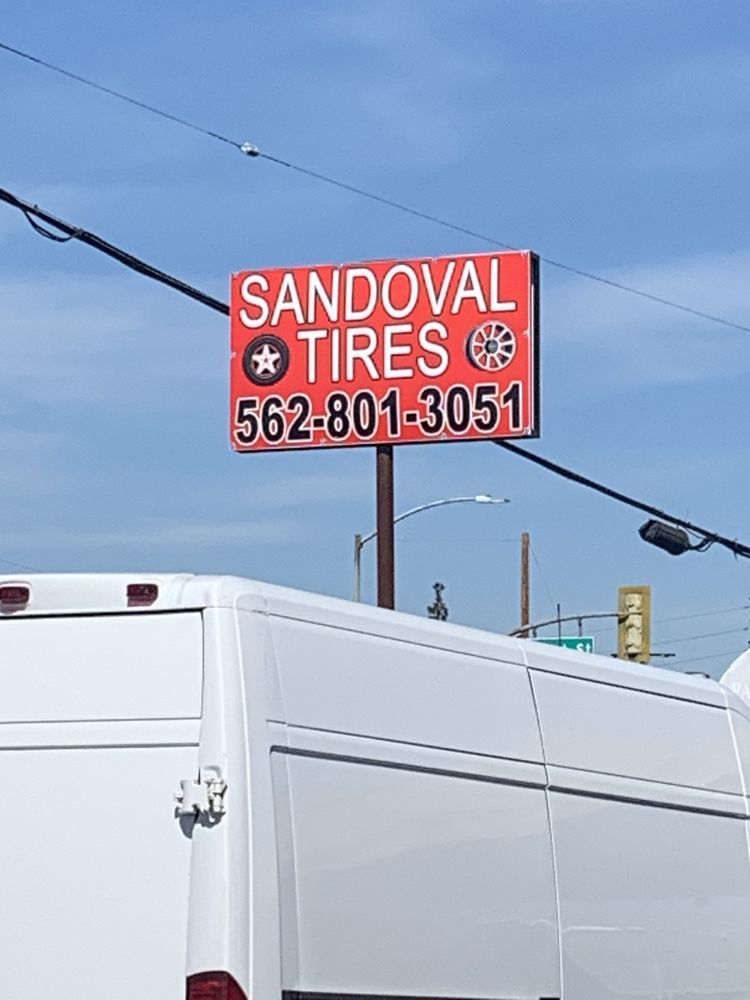SANDOVAL TIRES Updated August 2024 8720 Norwalk Blvd, Los Nietos, California Tires Phone