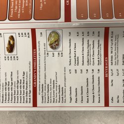 Grandys Coney Island Restaurant - Menu