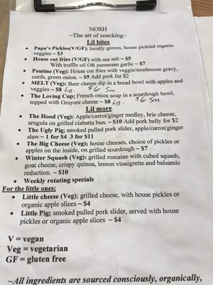 Menu photo 2 NOSH Street Food Bend, OR Menu photo 2 NOSH Street Food Bend, OR