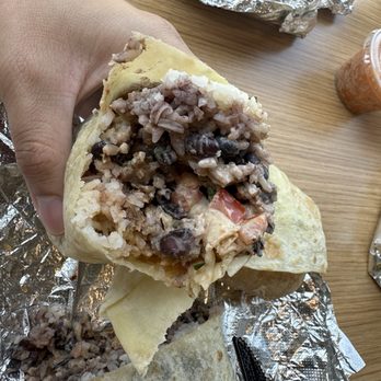 Rubio's Coastal Grill - Steak burrito (cut in half) - Mexican Near Me - Redlands, California