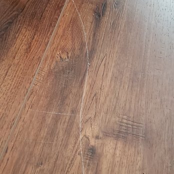 Well Done Moving - longer scratch on new house floor - Movers Near Me - Fresno, California