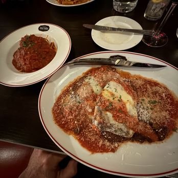 Guy Fieri's Trattoria - Chicken parm and a side of spaghetti - Italian Near Me - Columbus, Ohio Guy Fieri's Trattoria - Chicken parm and a side of spaghetti - Italian Near Me - Columbus, Ohio