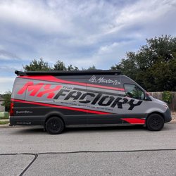 Graphics Guys - MX Factory van wrap Dodge wrap Mendid Branding