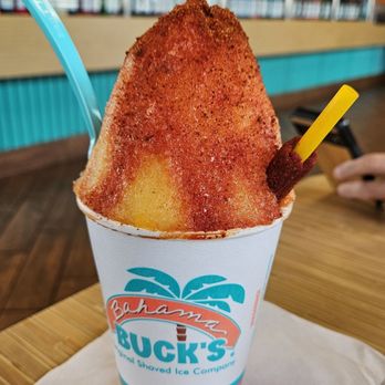Bahama Buck's - Tucson - Mangonada extreme - Shaved Ice Near Me - Tucson, Arizona