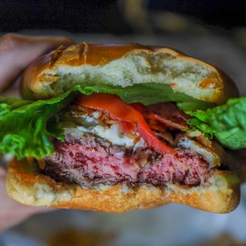 Welly's Restaurant - Brazilian burger (this is ordered rare) - American Near Me - Marlborough, Massachusetts Welly's Restaurant - Brazilian burger (this is ordered rare) - American Near Me - Marlborough, Massachusetts
