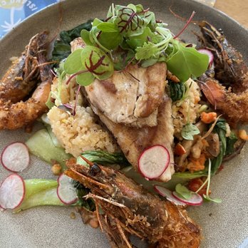Tommy Bahama - The fish special. Dry with little flavor. - Seafood Near Me - Kihei, Hawaii Tommy Bahama - The fish special. Dry with little flavor. - Seafood Near Me - Kihei, Hawaii