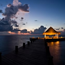 Ceiba del Mar Resort - CDM pier - night shot