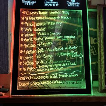 4th Base Restaurant - The menu of the day if you choose to use it - Seafood Near Me - West Milwaukee, Wisconsin
