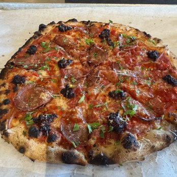 Sally’s Apizza - Calabrese - Pizza Near Me - Wethersfield, Connecticut Sally’s Apizza - Calabrese - Pizza Near Me - Wethersfield, Connecticut