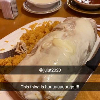 Don Jesus and Family - Shrimp burrito suizo - Mexican Near Me - Munster, Indiana Don Jesus and Family - Shrimp burrito suizo - Mexican Near Me - Munster, Indiana