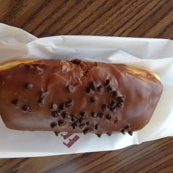 Donuts USA - Chocolate frosted with chocolate chips and chocolate chip filling. As big as a baby's arm. - Donuts Near Me - Los Angeles, California