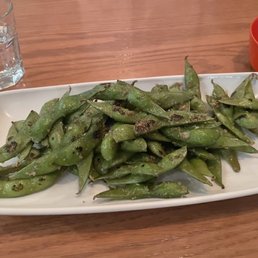 Garlic edemame Garlic edemame