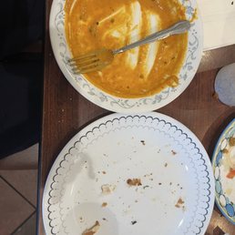 Me finishing the amazing Chicken Tikka Masala Me finishing the amazing Chicken Tikka Masala