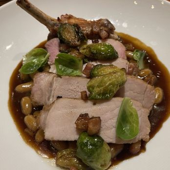 Amaya - Pork chop dish - New American Near Me - San Diego, California