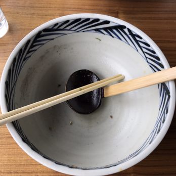 Ramen Wasabi - What's left of my ramen. - Ramen Near Me - Chicago, Illinois