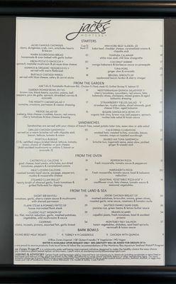 Menu photo 3 Jacks Monterey Monterey, CA Menu photo 3 Jacks Monterey Monterey, CA