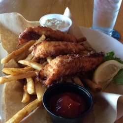 Kadataan Lounge - Halibut fish and chips