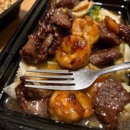 Disgusting. This "hibachi" steak is definitely not hibachi. Cheap and gross. Disgusting. This "hibachi" steak is definitely not hibachi. Cheap and gross.