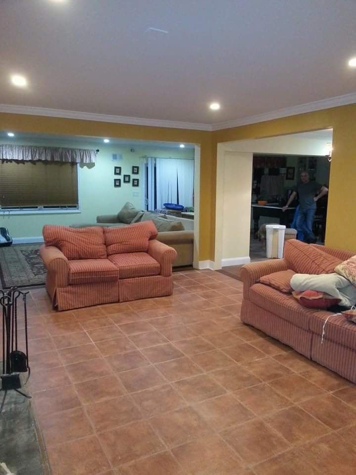 Slide of American Contracting Team