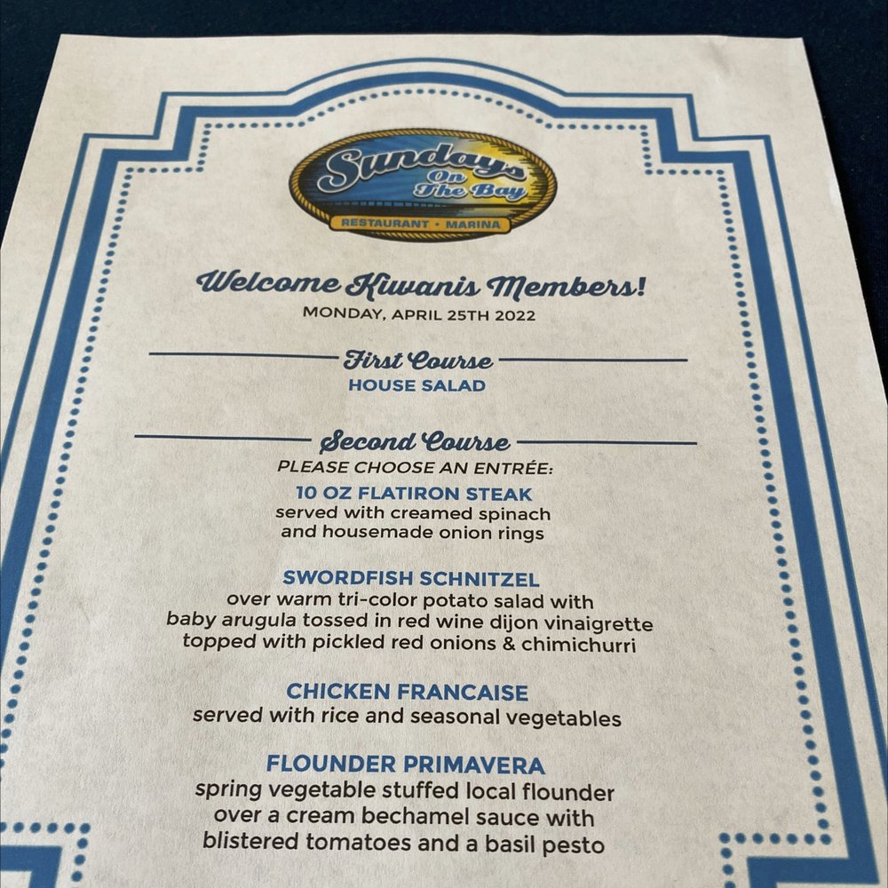 Sundays On The Bay - Great menu for our private party - Seafood Near Me - Hampton Bays, New York Sundays On The Bay - Great menu for our private party - Seafood Near Me - Hampton Bays, New York
