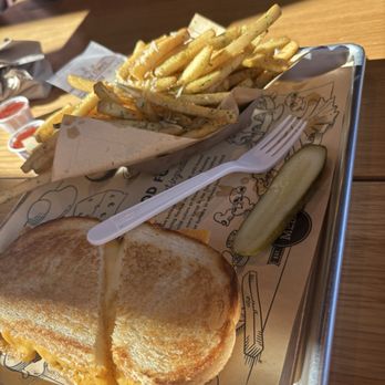 Melt - Classic grilled cheese and garlic parm fries - Ice Cream & Frozen Yogurt Near Me - Phoenix, Arizona