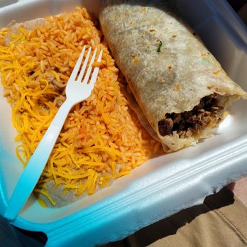 Ramiro’s Mexican food - One of two huge carne asada burritos in the #15 combo! - Mexican Near Me - Tucson, Arizona