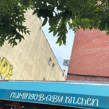 Flamingobaby Kitchen - Outside (a couple of tables available outside) - Caribbean Near Me - Brooklyn, New York Flamingobaby Kitchen - Outside (a couple of tables available outside) - Caribbean Near Me - Brooklyn, New York