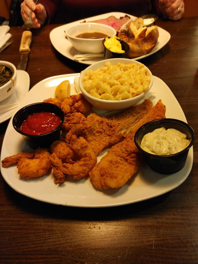 Fried flounder and shrimp combo Yelp