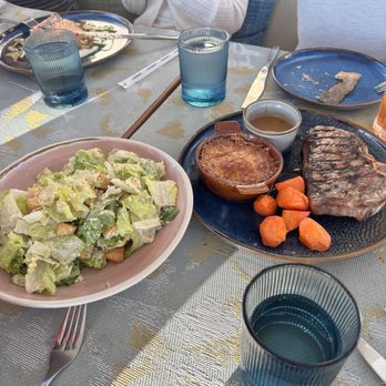 Covewood - Caesar salad and $60 steak dish - New American Near Me - San Diego, California