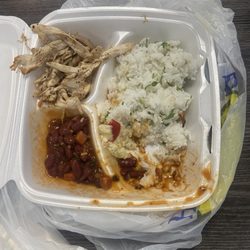 A Puerto Rican’s Dream - This rice was more like sticky rice, this is not the way it's cooked.