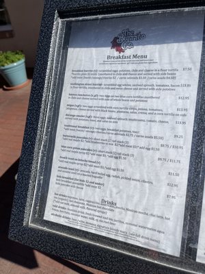 Menu photo 6 The Burrito Company Santa Fe, NM