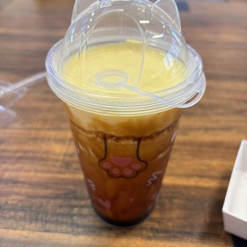 Cafe Bara - Brown sugar milk tea size small - Bubble Tea Near Me - Columbia, South Carolina Cafe Bara - Brown sugar milk tea size small - Bubble Tea Near Me - Columbia, South Carolina