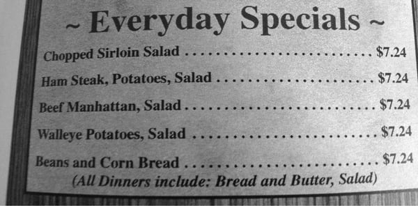 Menu photo 7 Joann's Cafe Richmond, IN