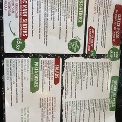 Agrigento Pizzeria Caffe - New menu prices
