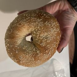 Redwood Bagel Company - Sesame bagel