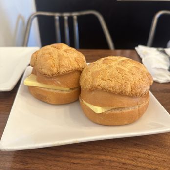 Ipoh Kopitiam - HK Style Bun w/ Butter - Malaysian Near Me - Alhambra, California