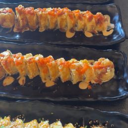 honey crunch and vegas rolls