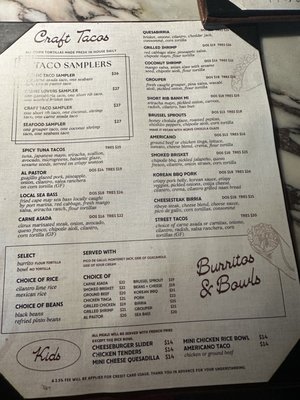 Menu photo 5 Taco Caballito Tequileria Cape May, NJ