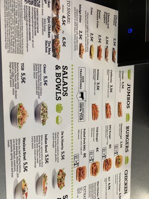 Menu photo 2 TGB - The Good Burger Alicante, A Menu photo 2 TGB - The Good Burger Alicante, A