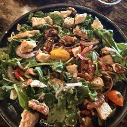 Poached Pear & Goat Cheese Salad