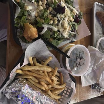 Soul Vibez - KALE CEASAR SALAD V. GREENS  vegan  Italian sandwich. - Soul Food Near Me - Orland Park, Illinois