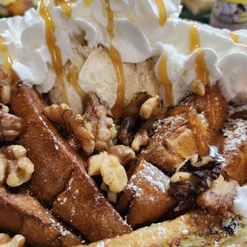 Mimosas Gourmet - Lodi - Banana Foster French Toast. The best thing I ate in 2024 so far. - Breakfast & Brunch Near Me - Lodi, California Mimosas Gourmet - Lodi - Banana Foster French Toast. The best thing I ate in 2024 so far. - Breakfast & Brunch Near Me - Lodi, California