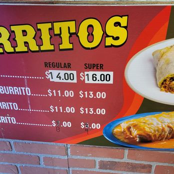 El Rey Del Taco - Menu 4/3/26 - Tacos Near Me - Hayward, California