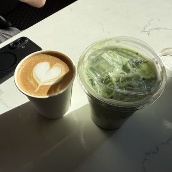 The Woods - cappuccino and iced matcha - Cannabis Dispensaries Near Me - West Hollywood, California The Woods - cappuccino and iced matcha - Cannabis Dispensaries Near Me - West Hollywood, California