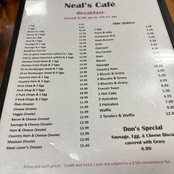 Neal's Cafe - Diners Near Me - Springdale, Arkansas