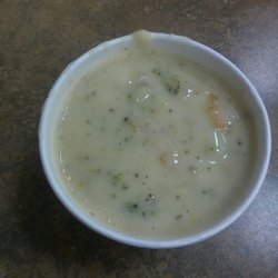 Subway - Cheddar broccoli soup.....ehhh I've had better